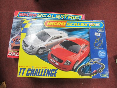 Lot 1407 - Micro Scalextric Rally Masters and TT...