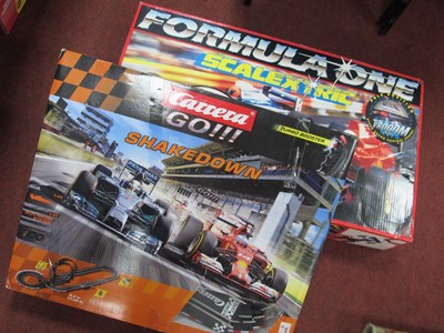 Lot 1408 - Scalextric Formula One C1007 and Carrera Go!!!...