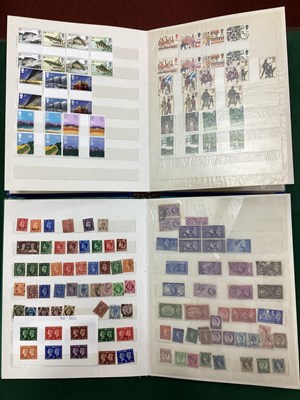 Lot 584 - Two Stockbooks of G.B Mint and Used Stamps,...