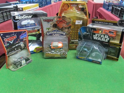 Lot 668 - Eight Diecast/Plastic Models. All with a Film...