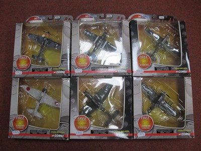 Lot 423 - Six Corgi 1:72nd Scale 'The Aviation Archive'...