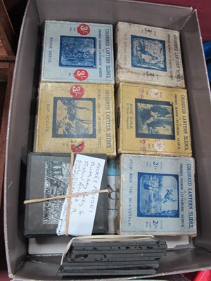 Lot 1432 - Magic Lantern Slides, sets of eight - Boy...