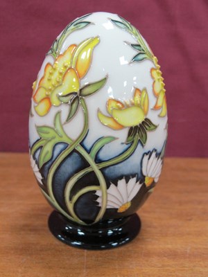 Lot 1313 - Moorcroft 'Simplicity' Egg, designed by Nicola...