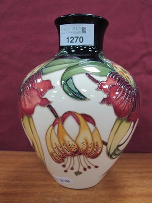 Lot 1270 - Moorcroft 'Anna Lily' Vase, shape 265/7,...