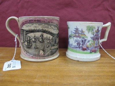 Lot 1242 - Sunderland Lustre Mug, commemorating the...