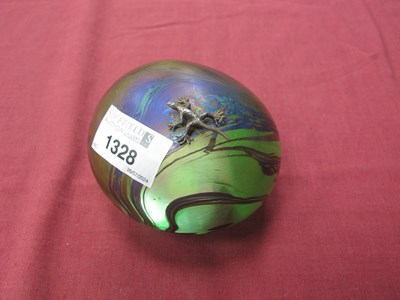 Lot 1328 - John Ditchfield Glasform Irridescent Lustre...