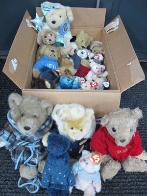 Lot 1003 - Eighteen Ty Bears, Chad Valley, Giorgio and...