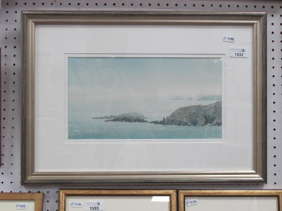 Lot 1532 - Naomi Tydeman (Welsh Artist) Rocky Coastal...