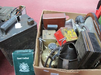 Lot 1026 - Primus Stove, oil can, Oldham type 'T' lamp,...