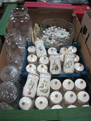 Lot 1110 - Gresham 'Flower Fairy' Spice Jars (x 30),...