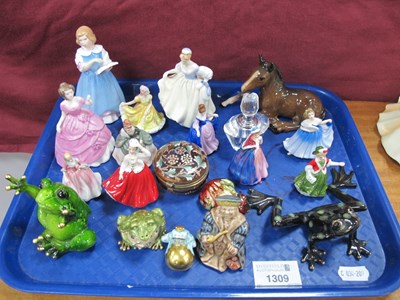 Lot 1309 - Shudehill Frog, Royal Doulton figures 'First...