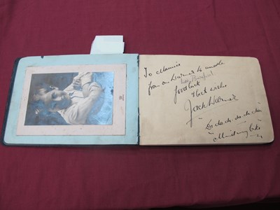 Lot 1345 - Autograph Album, signatures include Vivien...