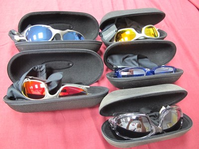 Lot 1336 - Oakley Sunglasses; Moster Doggle Black Iridium,...