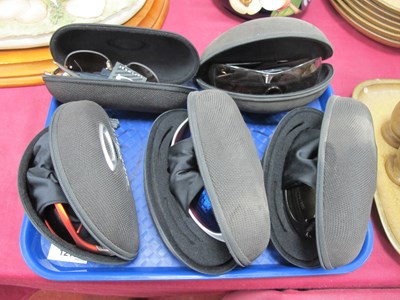 Lot 1210 - Oakley Sunglasses; Iridium, Polarised etc five...