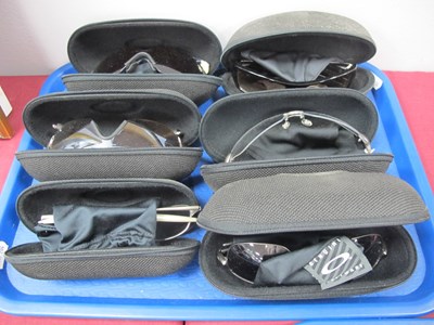 Lot 1215 - Oakley Sunglasses; including titanium frames,...