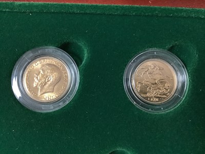 Lot 597 - Royal Mint Gold Sovereign Seven Coin Mintmark...