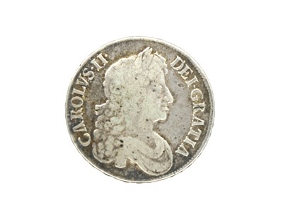 Lot 491 - 1673 Charles II Silver Crown.