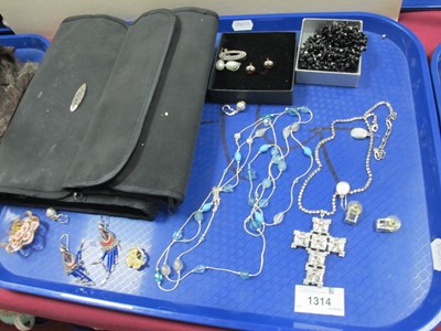 Lot 1314 - An Assortment of Costume Jewellery, to include...