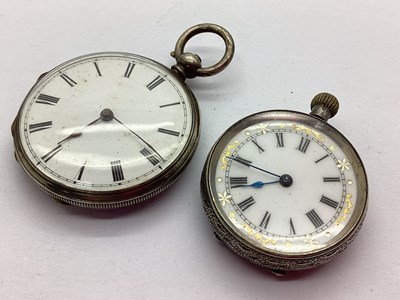 Lot 247 - A Hallmarked Silver Cased Openface Pocketwatch,...