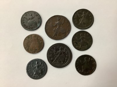 Lot 370 - Collection Of XVIII And XVII Century GB Coins,...