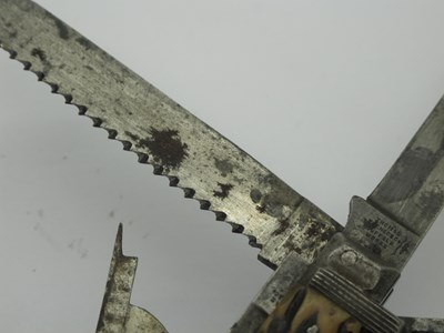 Lot 864 - Combination Sportsman's Folding Pocket Knife,...