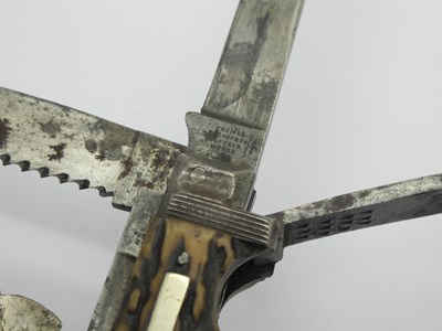 Lot 864 - Combination Sportsman's Folding Pocket Knife,...