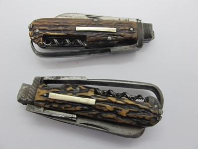Lot 864 - Combination Sportsman's Folding Pocket Knife,...