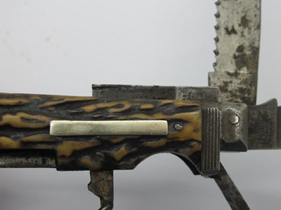 Lot 864 - Combination Sportsman's Folding Pocket Knife,...