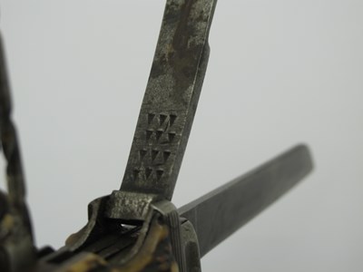 Lot 864 - Combination Sportsman's Folding Pocket Knife,...