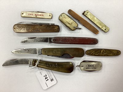 Lot 741 - A Collection of Assorted Folding Pocket Knives,...