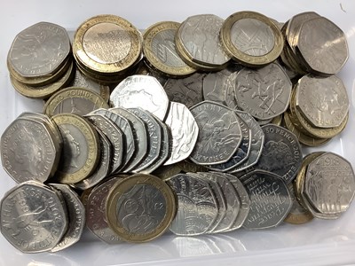 Lot 378 - Collection Of GB Redeemable £2 And 50p Coins,...