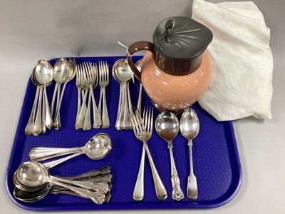 Lot 190 - An Assortment of Stainless Steel and Silver...