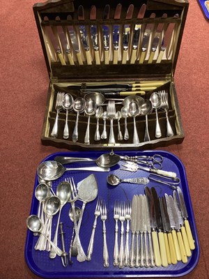 Lot 182 - A Mixed Lot of Assorted Cutlery, including a...