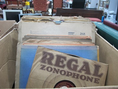 Lot 1066 - Two Boxes of Shellac 78rpm Records, vocal,...