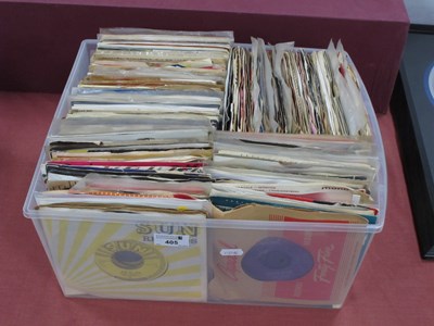 Lot 405 - 1950's and 60's 7" Singles, approximately 200...