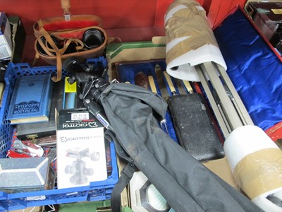 Lot 1019 - Pen Knives, cased Omega binoculars, Ranger...