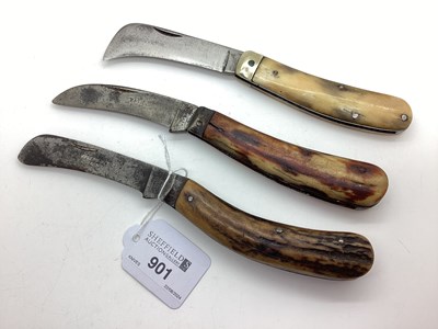 Lot 901 - Single Blade Folding Pruning Knife, blade...