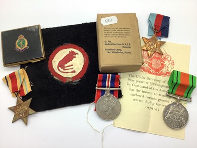 Lot 565 - WWII British Medals, comprising 1939 - 1945...