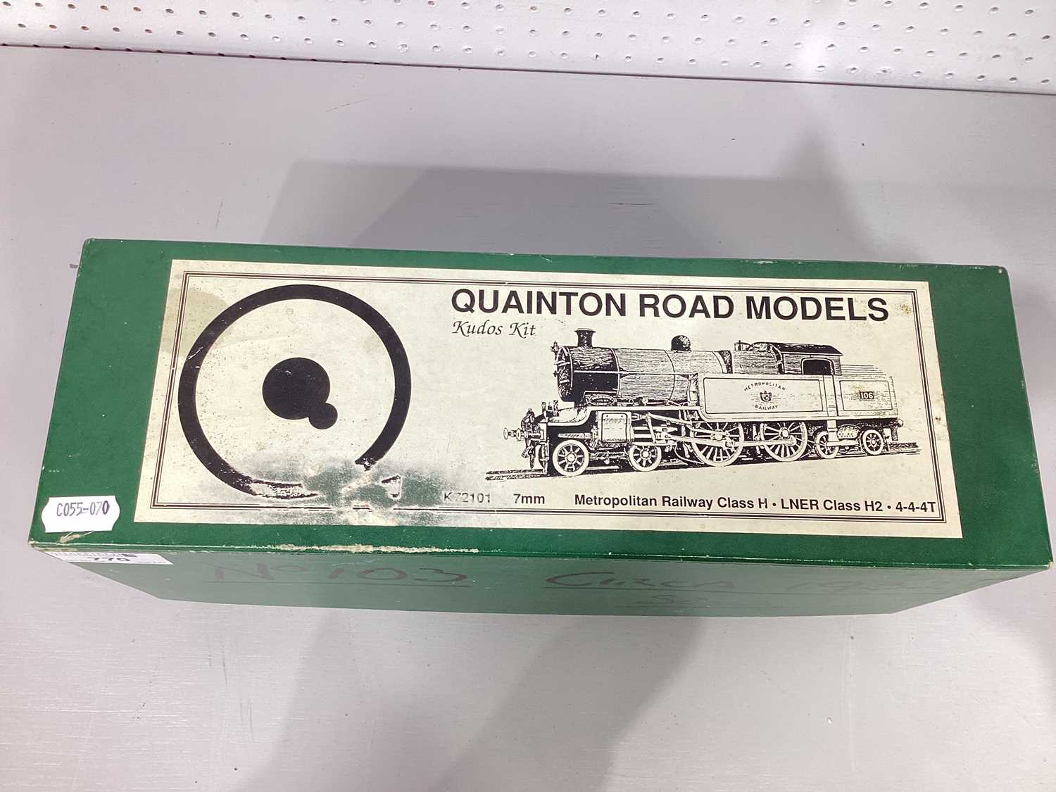 Lot 770 - A Quainton road models brass steam 444T