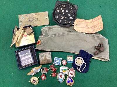 Lot 546 - RAF Air Speed Indicator Mark 9H Salvaged from...