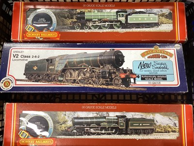 Lot 779 - Three OO gauge locomotives two Hornby one...