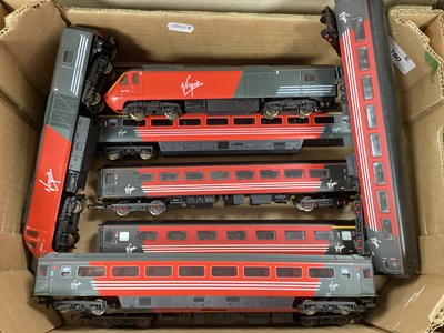 Lot 780 - Nine OO gauge Virgin Media locomotives and...