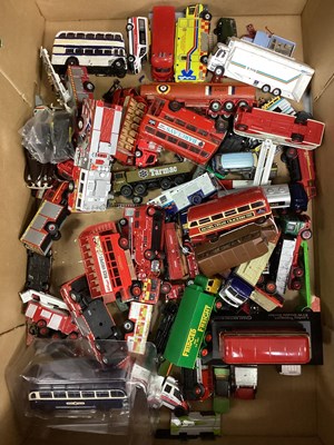 Lot 807 - A large collection of Diecast model vehicles...