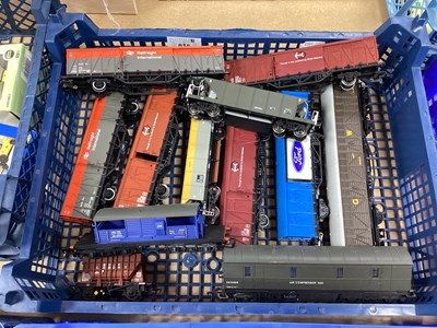 Lot 815 - Twelve OO Gauge Outline British Rolling Stock...