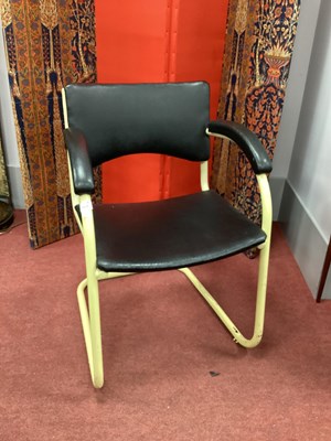 Lot 1626 - A Circa 1930's Art Deco Style Office Chair,...