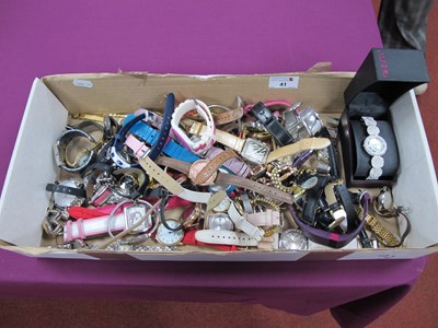 Lot 41 - A Mixed Lot of Assorted Ladies Wristwatches,...