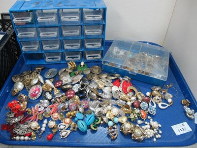 Lot 1133 - An Assortment of Clip on Earrings, to include...