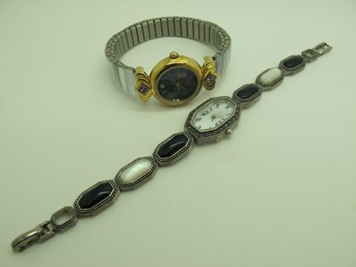 Lot 120 - "Diamond Quartz" Modern Ladies Wristwtach,...