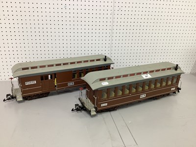 Lot 861 - Two Bachmann G Gauge Outline Continental...