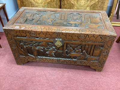 Lot 1631 - Camphor Wood Chest, circa mid XX Century...